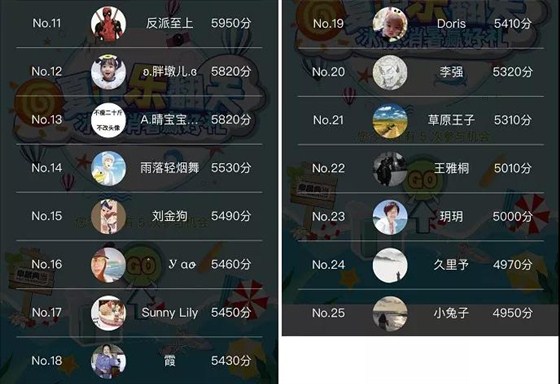 炎炎夏日，送清爽活动奋斗奖获奖名单截图
